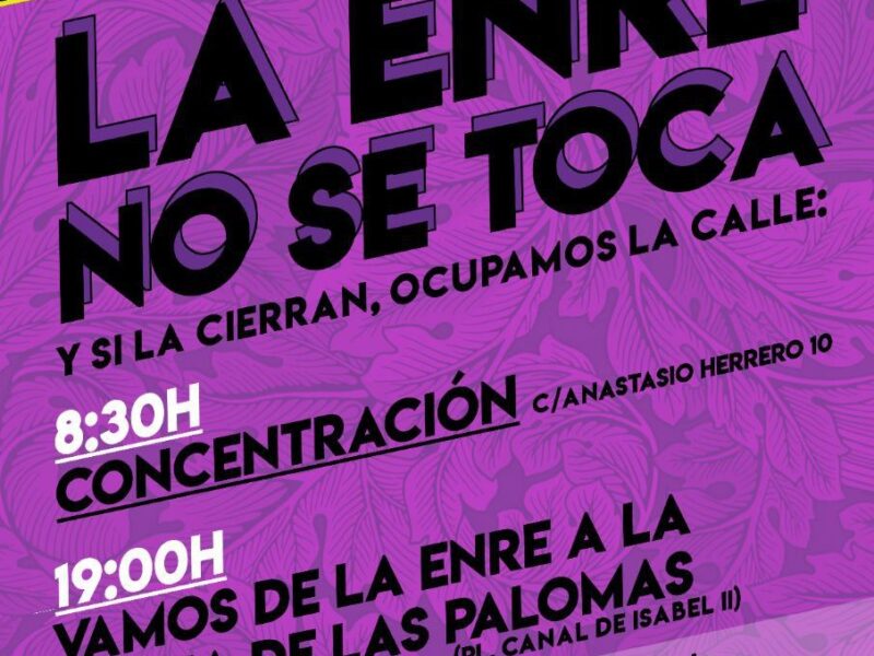IU Tetuán en apoyo al CS La Enredadera ante el anuncio de precinto por parte del Ayuntamiento