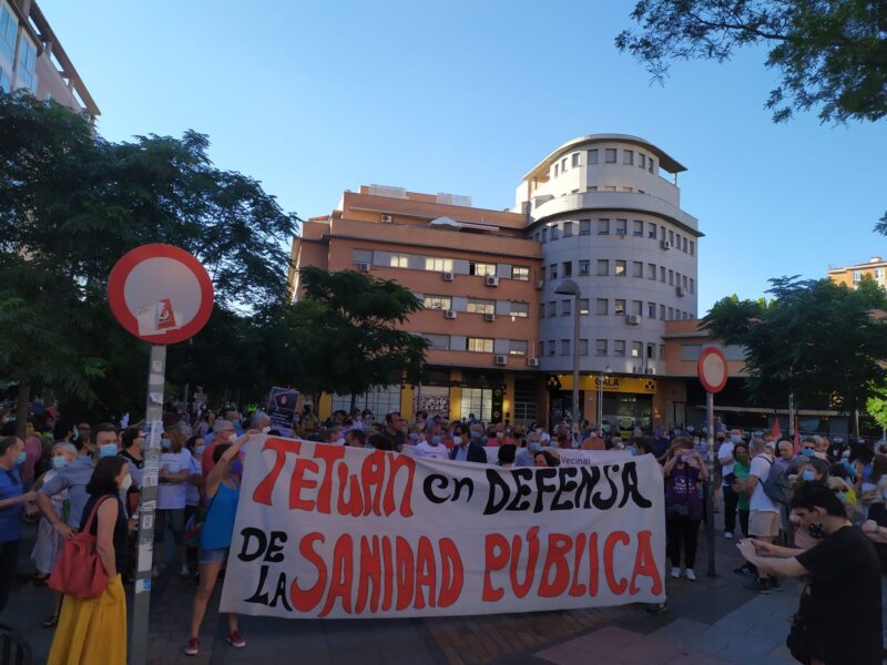 Recogidas de firmas contra el cierre del Centro de Salud Villaamil y próxima manifestación